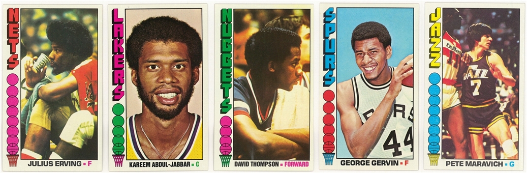 1976-77 Topps Basketball Complete Set (144)